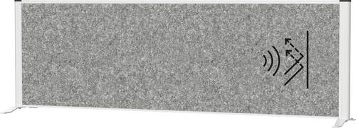 Maul Trennwand Raumgliederung MAULconnecto (B x H) 160cm x 52.75cm Vlies Dunkelgrau, Silber 9851695