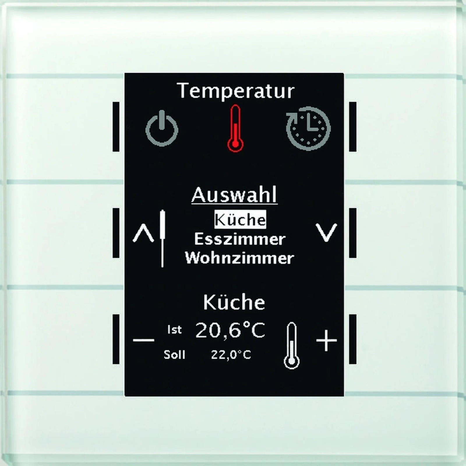 MDT KNX Glas-bedieningspaneel Smart wit
