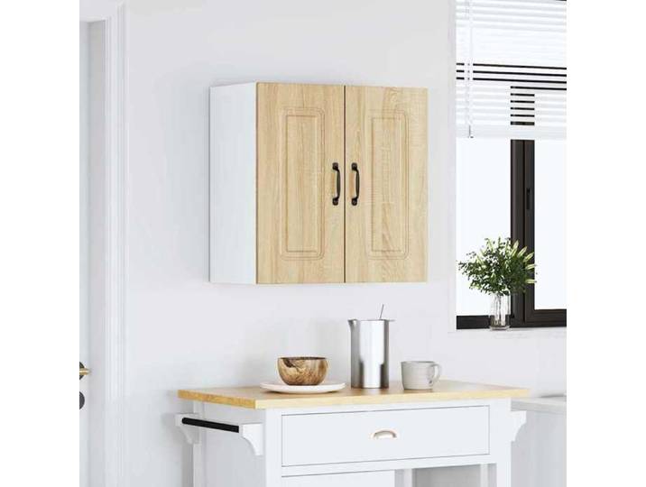 En Promotion Armoire murale de cuisine/Armoire Flottante - COCO - Placard de cuisine - Kalmar chêne sonoma - bois d'ingéniepbb62k