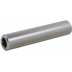 Ich-zapfe Gewindestutzen, Gewinderohre - einseitig Einstich, NW 7mm - 5/8" Gewinde, 55mm, CNS., Getränkespender Zubehör