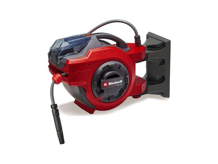 Schlauchaufroller EINHELL GE-HR 18/30 Li-Solo , rot, 0m, Schlauchtrommeln, Schlauchaufroller