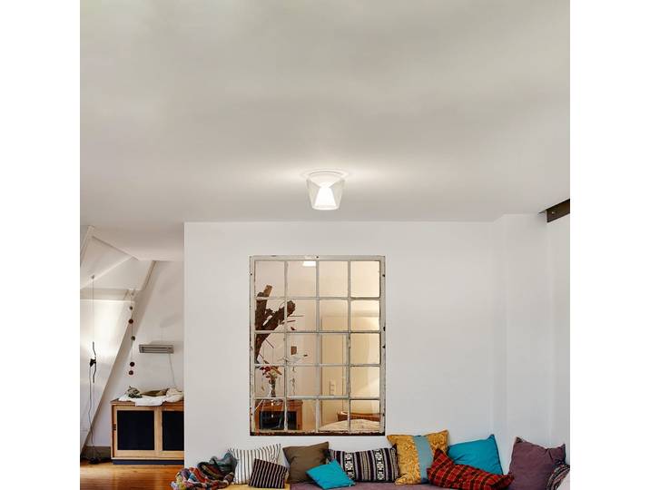 Annex LED Deckenleuchte M Clear/Opal - Serien Lighting Annex M - Wohnzimmer - Design - Glas