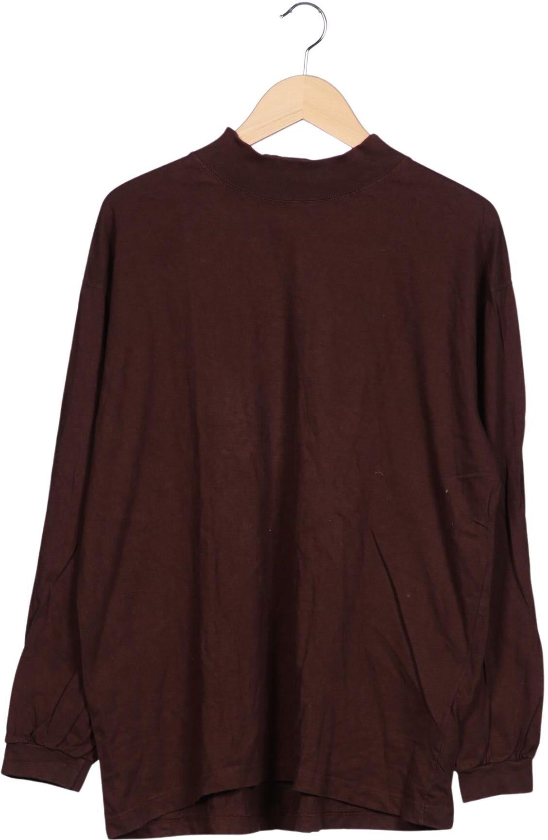 McNeal Herren Langarmshirt, Braun, Gr. L, Baumwolle - Second Hand