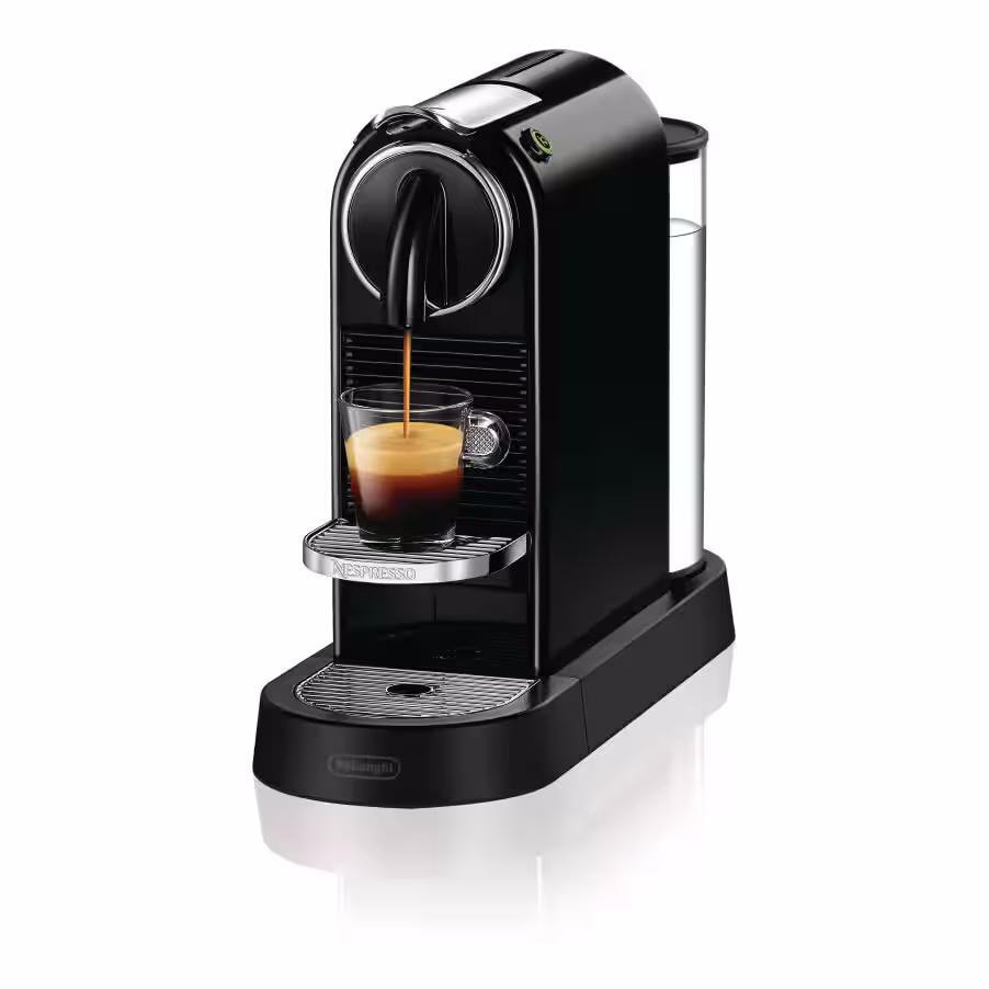 Nespresso Kaffeekapselmaschine DeLonghi Citiz EN 167.B Schwarz EN167B
