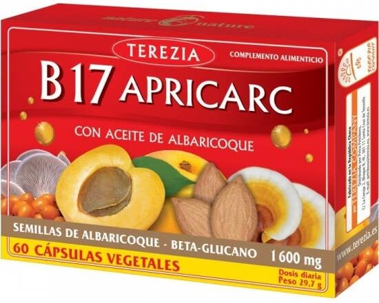 Terezia B17 Apricarc Aceite Albaricoque 60caps
