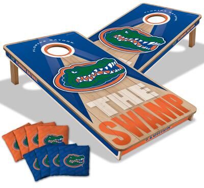 Skip's Garage Florida Gators NCAA 2x4 Professional Cornhole Board Set