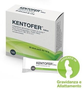 S&r Farmaceutici Spa Kentofer Folico 20bust