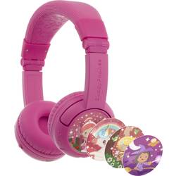 onanoff BuddyPhones® On Ear Headset Bluetooth®, kabelgebunden Pink Lautstärkebegrenzung, Faltbar, Headset Kinder BT-BP-PLAYP-PINK