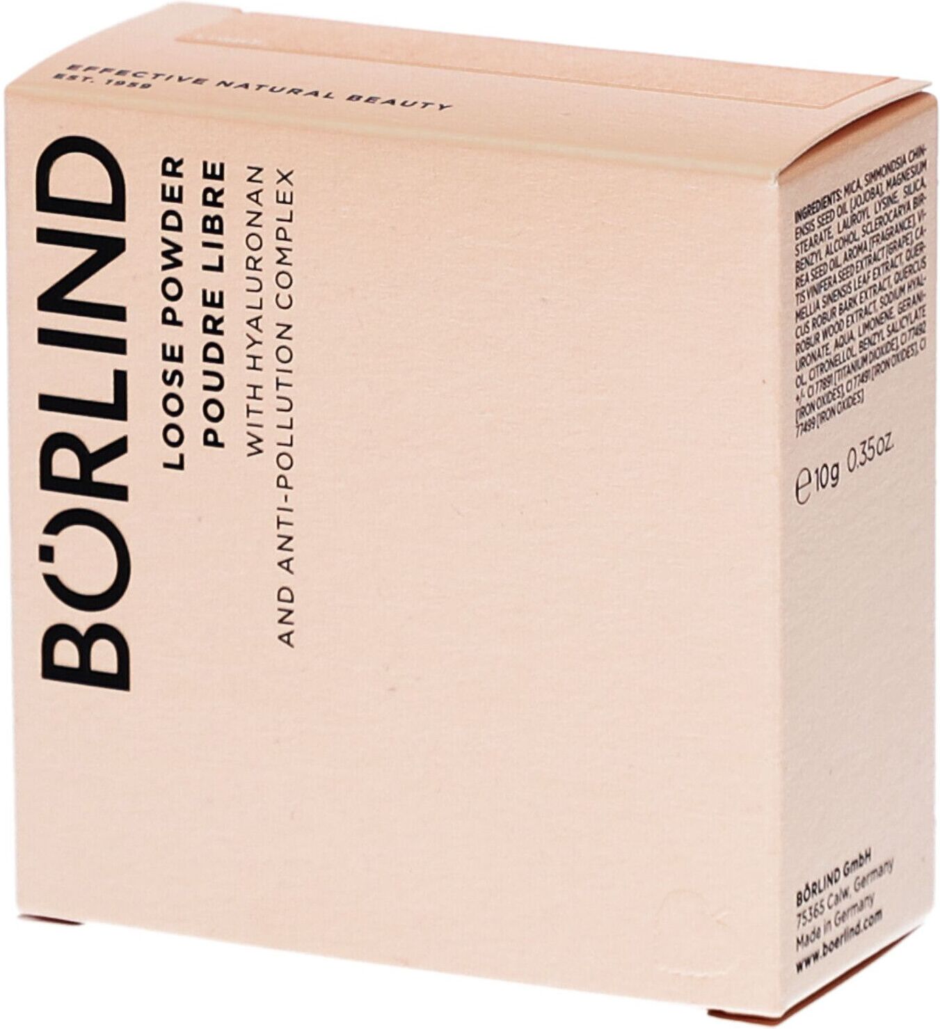 ANNEMARIE BÖRLIND Börlind loser Puder light 10 g