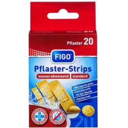 FIGO Pflasterstrips wasserabweisend standard 20 St