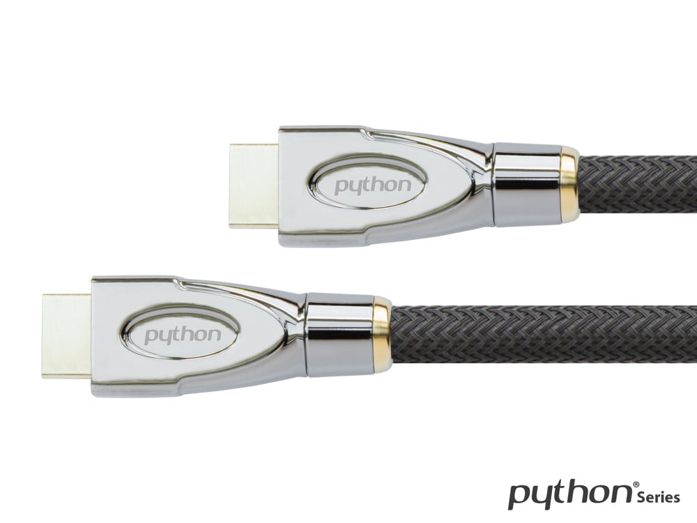 Python® Series PYTHON Ultra High Speed HDMI 2.1 8K UHD-2/ 4K UHD 0,5m schwarz GC-M0251