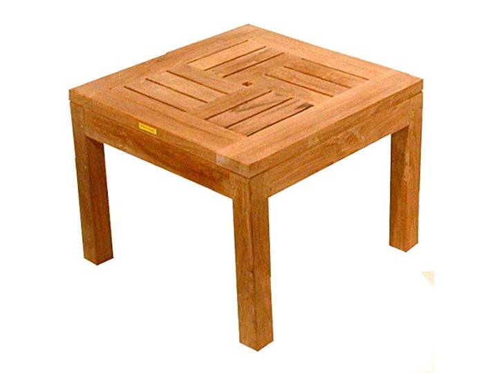 Teako Design Beistelltisch Messina Teak Massivholz