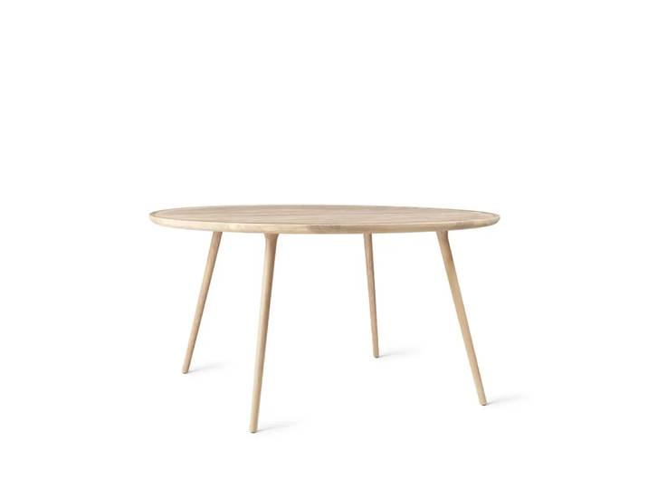 Mater Accent Esstisch runt Eiche weißpigmentiert mattlack, ø140cm