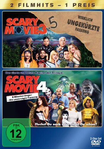 David Zucker - Scary Movie 3.5 / Scary Movie 4 [2 DVDs] - Preis vom 02.10.2026 23:42:20 h