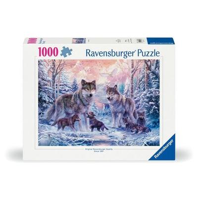 Erwachsenenpuzzle 1000 Teile - Arktische Wölfe