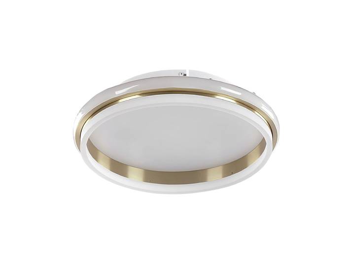 Plafonnier à led métal doré