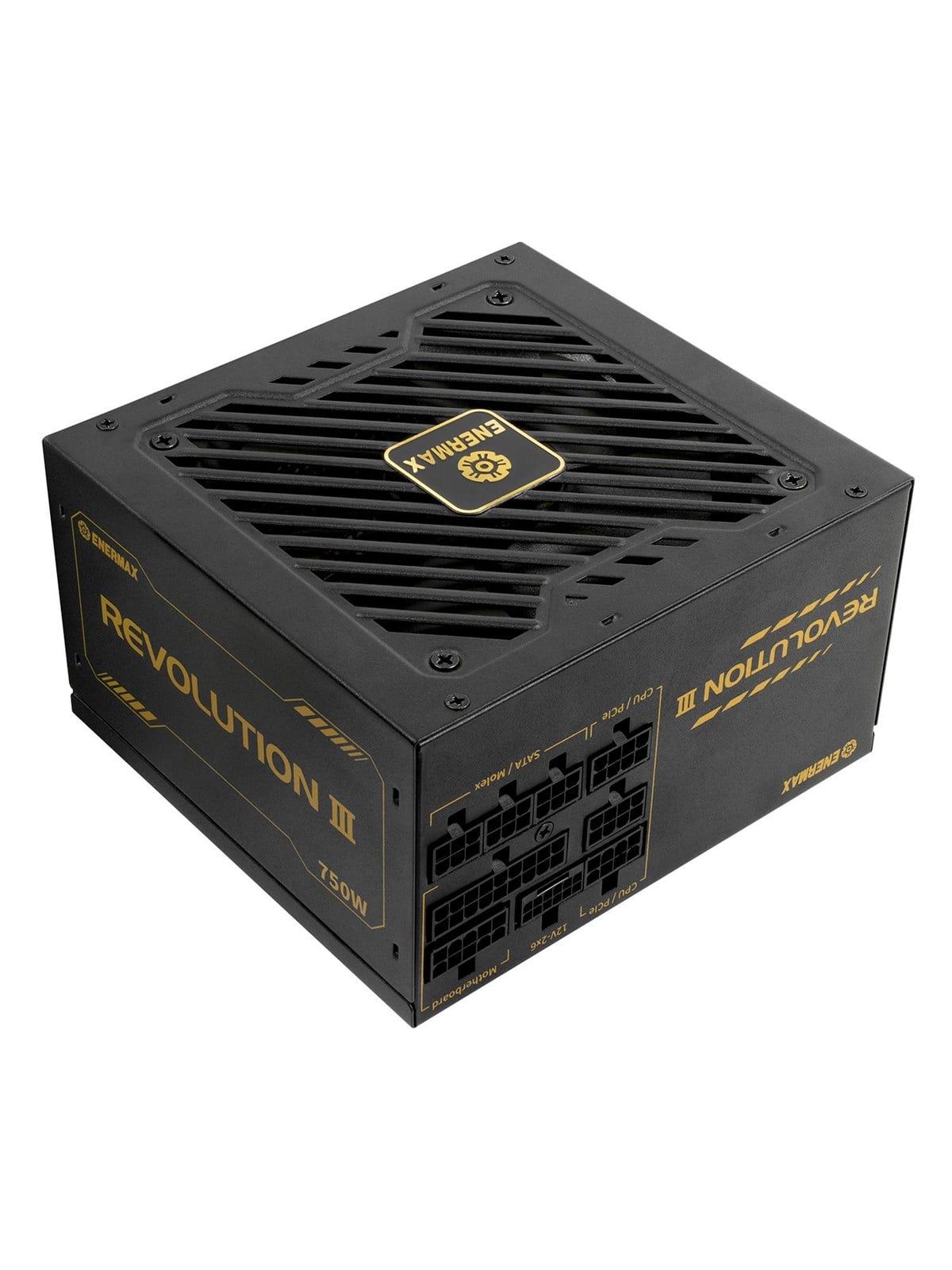 Enermax REVOLUTION III Netzteile - 750 Watt - 120 mm - ATX 3.1 - 80 Plus Gold zertifiziert