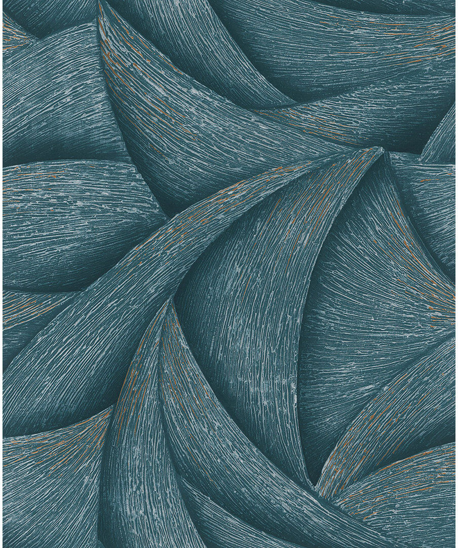 Galerie Home Galerie Odyssey Wave Pattern Wallpaper Blue 1,005cm L
