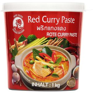 Cock Currypaste Red Curry Paste, rot, 1kg