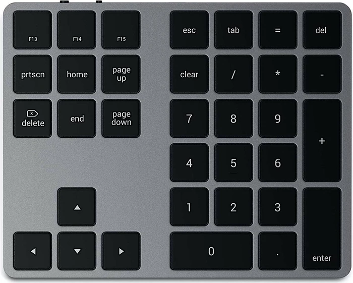 Satechi Aluminium Bluetooth Extended Keypad - Spacegrau