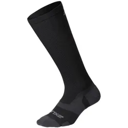 2XU, Unisex, Sportsocken, Vectr Light Cushion Full Length (38 - 41.50), Schwarz
