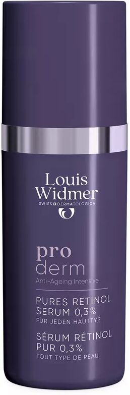 Louis Widmer - proderm Pures Retinol Serum 0,3% unparfümiert, 30 ml
