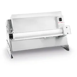 Hendi Pizza Teigausroller mit 370W Pedalbedienung für Ø260-500mm aus Edelstahl