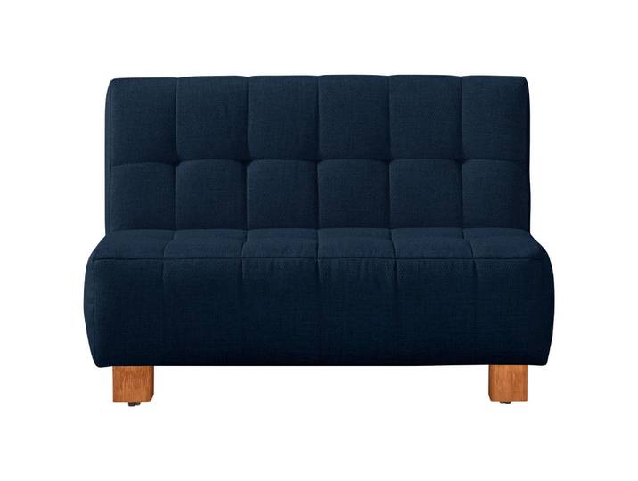 Novel Schlafsofa Juice, Dunkelblau, Holz, Eiche, Uni, 2-Sitzer, 125x92x102 cm, Fußauswahl, Stoffauswahl, Kinderzimmer & Jugendzimmer, Jugendmöbel, Jugendsofas
