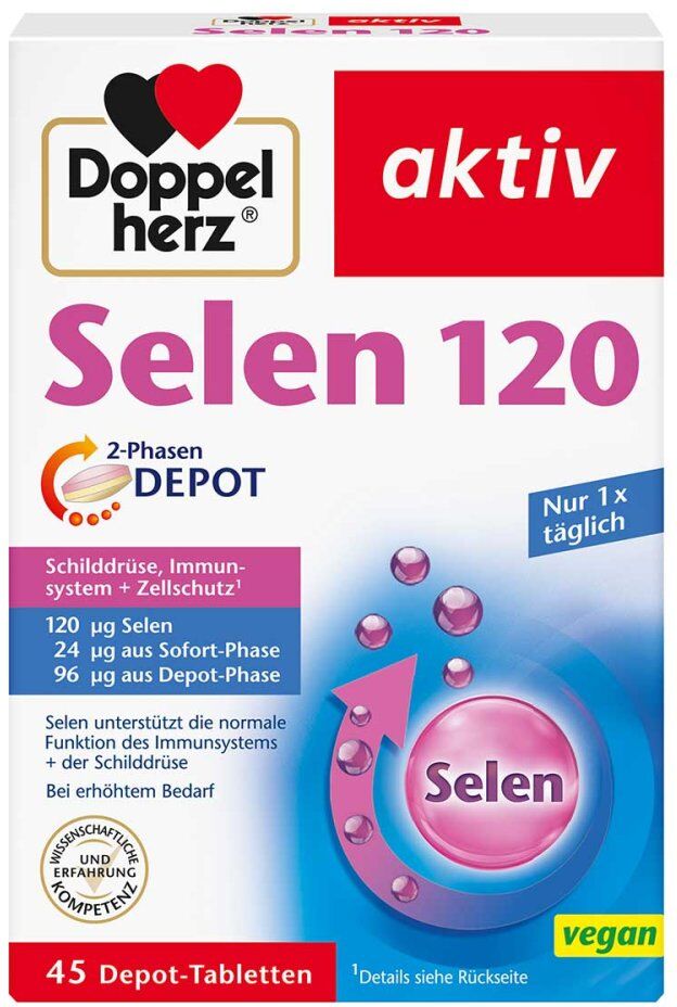 Doppelherz Selen 120 2-phasen Depot Tabletten
