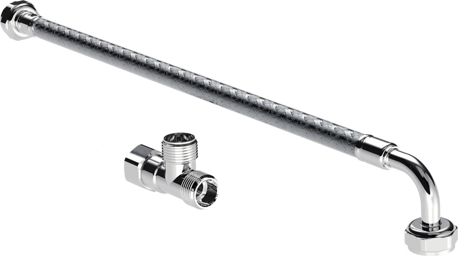 Hansa verbindingsbuis MINIMAT 6639, chroom
