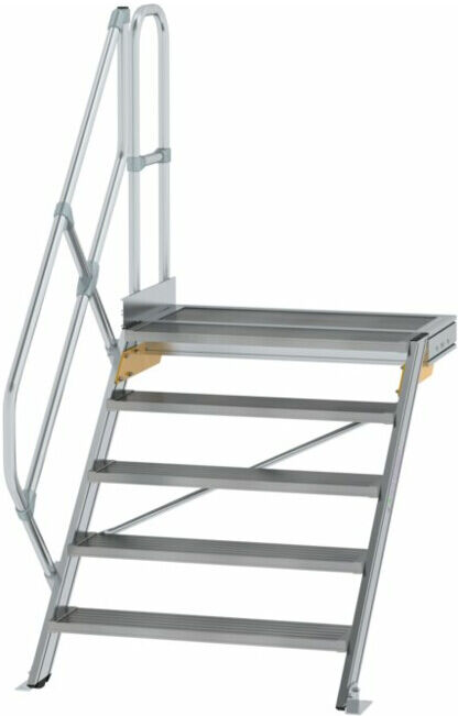 MUNK Aluminium-Treppe Plattform 45° 5 Stufen (600465)