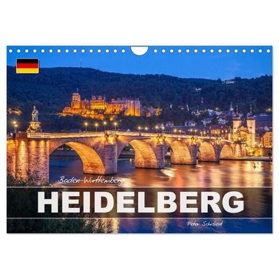 Baden-Württemberg - Heidelberg (Wandkalender 2027 DIN A4 quer), CALVENDO Monatskalender
