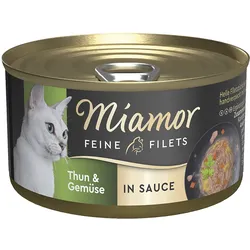 Miamor Feine Filets Thunfisch & Gemüse in Sauce 24x85 g