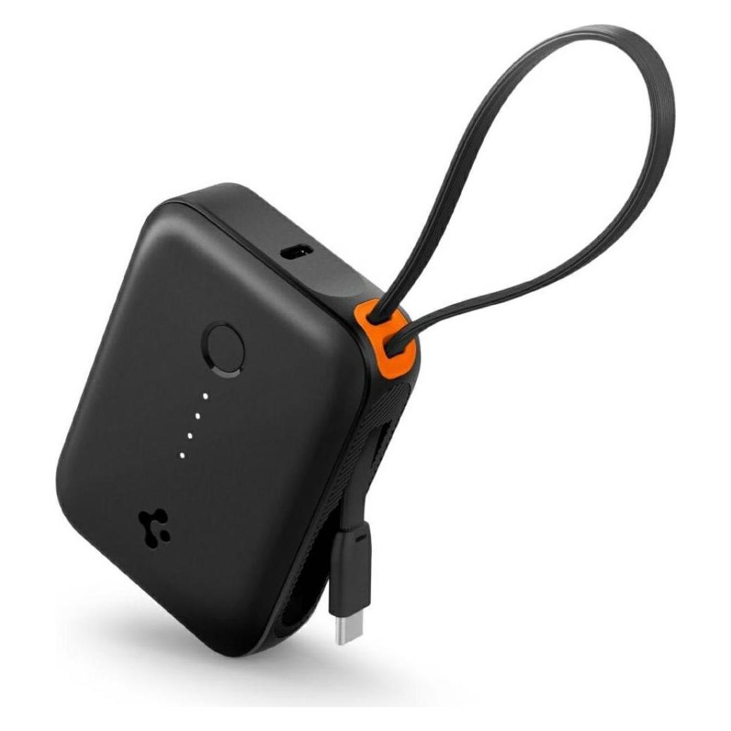 Spigen Powerbank Essential EA3010BT 10000mAh 30W czarny (10000 mAh, 30 W) (8809971238540-ABA09023)