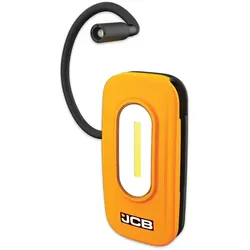 JCB LED Akku Inspektionslampe 2 in 1 flexiblem Arm 250 mm Arbeitsleuchte 300 lm