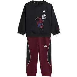 adidas Marvel Spider-Man Baby-Jogginganzug KG6116 - black/white 98