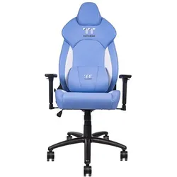 Thermaltake Silla Gaming V Comfort Azul/Blanco, Gaming Stuhl, Weiss, Schwarz, Blau