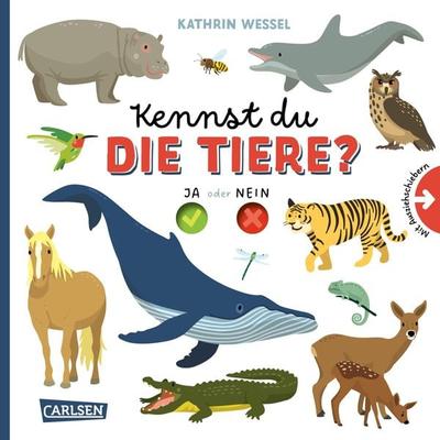 Kennst du die Tiere?, Gebundene Ausgabe von , Carlsen, 978-3-551-25448-1