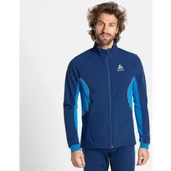 ODLO Herren Langlaufjacke "Aeolus", Größe M in Blau Blau