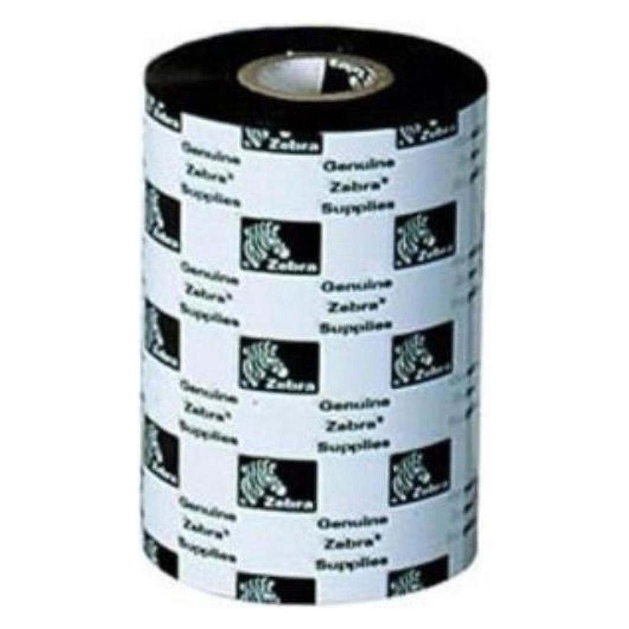 Zebra Ribbon, wax/resin, 110mm (11 cm) (03200BK11030)