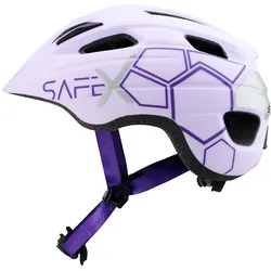 safeX 1 Fahrradhelm - S (47-51 cm) / Lavender/Purple