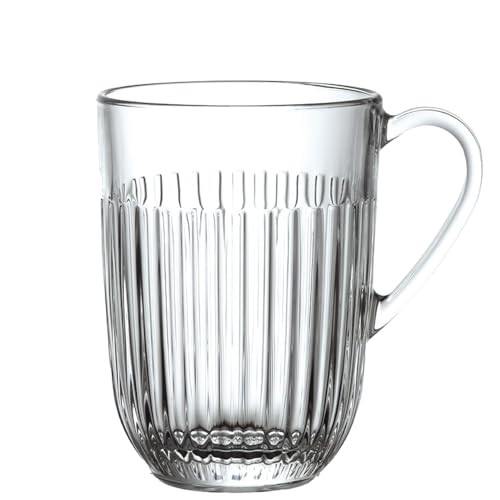 La Rochère Ouessant Mok Set van 6 - 400 ml - Transparant