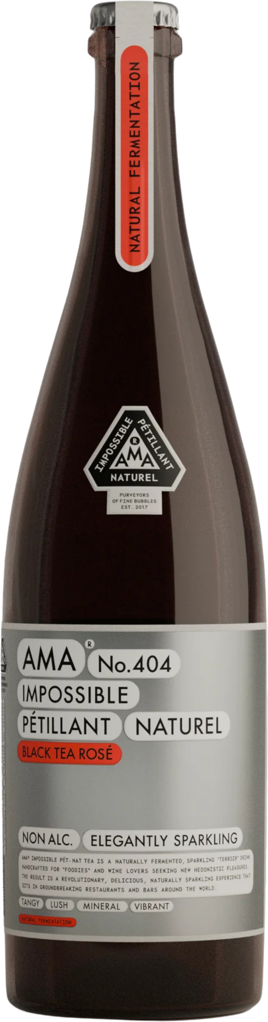 Ama Pet Nat Pet-Nat Tea 'Impossible No.404 - Black Tea Rosé' Ama
