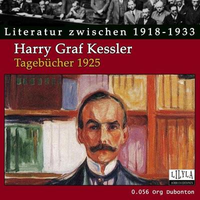Tagebücher 1925 - Harry Graf Kessler, Audio, 9783959896238