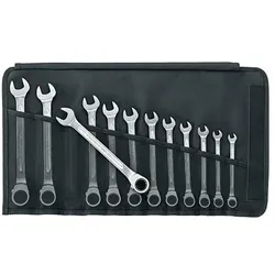 Stahlwille Maulringratschenschlüsselsatz 17/12 12-tlg.SW 8-19mm umschaltb.