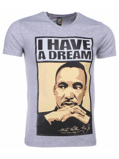 Local Fanatic T-shirt martin luther king i have a dream print