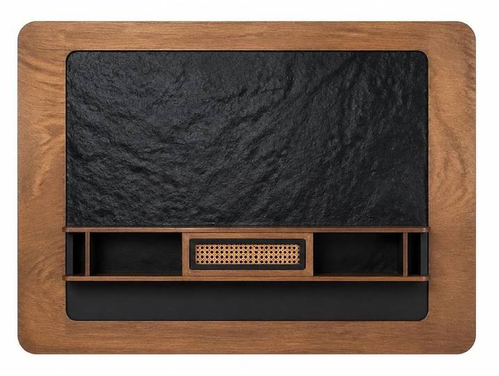 Xlmoebel TV-Wand Modernes TV-Board aus Holz für stilvolles Wohnen im Wohnzimmer, Made in Europa