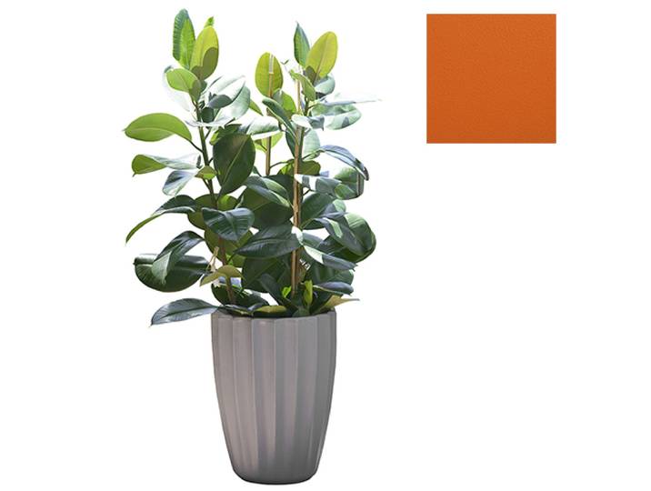 SLIDE vase STAR H 59 cm (Orange - Polyéthylène)