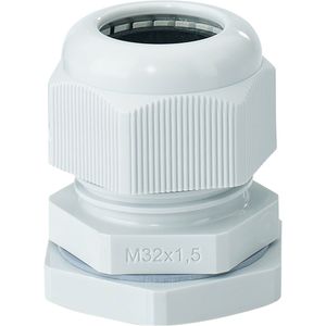 Hensel Kabelverschraubung AKM 32, aus Kunststoff, M32, Ø 32 mm, nach IP65 strahlwassergeschützt
