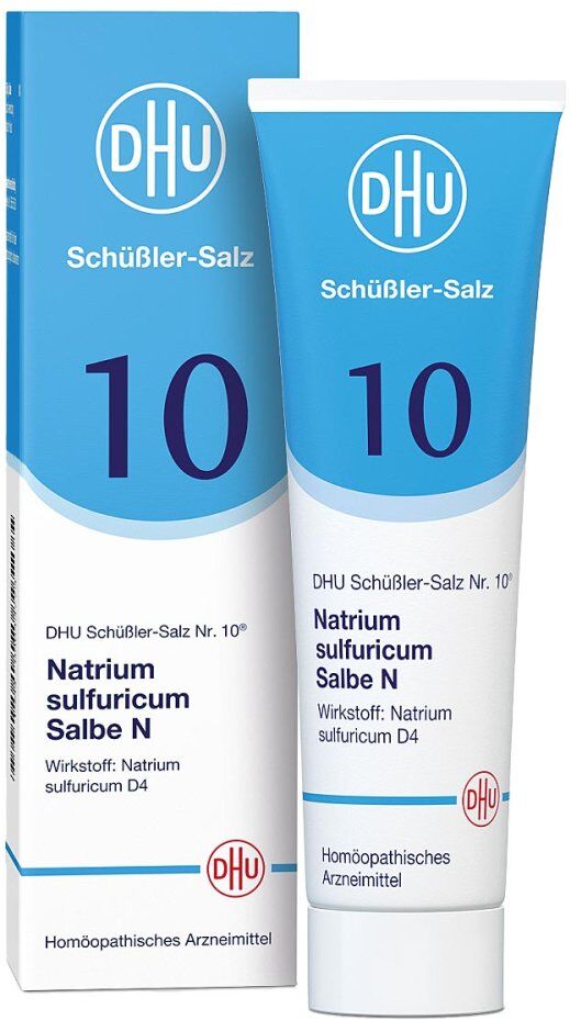 DHU Schüßler-Salz Nummer 10 Natrium sulfur. N D4 Salbe